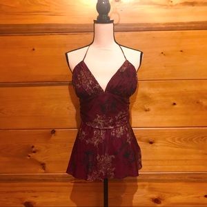 Express Halter Top - 100% Silk